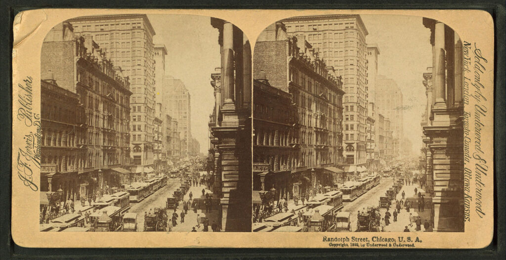 Randolph Street, Chicago, 1893