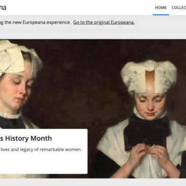 Europeana screenshot